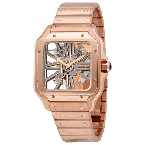 rose gold cartier|cartier rose gold skeleton.